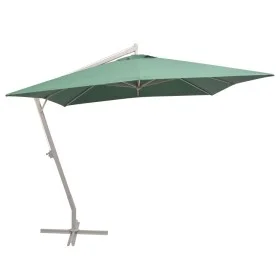 Hanging umbrella with aluminum pole 300x300 cm green by vidaXL, Umbrellas - Ref: Foro24-42973, Price: 226,60 €, Discount: %