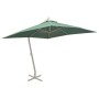 Hängeschirm mit Aluminiumstange 300x300 cm grün von vidaXL, Sonnenschirme - Ref: Foro24-42973, Preis: 228,75 €, Rabatt: %