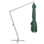 Hängeschirm mit Aluminiumstange 300x300 cm grün von vidaXL, Sonnenschirme - Ref: Foro24-42973, Preis: 228,75 €, Rabatt: %