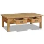Massiver Teakholz-Couchtisch 100x60x35 cm von vidaXL, Couchtisch - Ref: Foro24-244483, Preis: 193,95 €, Rabatt: %