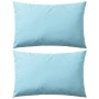 Kissen für den Außenbereich 60x40 cm hellblau 2 Stück von vidaXL, Kissen - Ref: Foro24-132300, Preis: 30,79 €, Rabatt: %