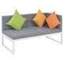4-piece garden furniture set with aluminum and WPC cushions by vidaXL, Garden sets - Ref: Foro24-42867, Price: 661,36 €, Disc...