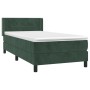 Boxspringbett mit dunkelgrüner Samtmatratze 90x200 cm von , Betten und Lattenroste - Ref: Foro24-3130940, Preis: 329,04 €, Ra...