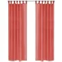 Voile-Vorhänge 2 Einheiten 140x225 cm rot von vidaXL, Vorhänge und Gardinen - Ref: Foro24-132252, Preis: 21,10 €, Rabatt: %