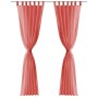 Voile-Vorhänge 2 Einheiten 140x225 cm rot von vidaXL, Vorhänge und Gardinen - Ref: Foro24-132252, Preis: 24,19 €, Rabatt: %