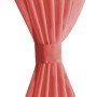 Voile curtains 2 units 140x225 cm red by vidaXL, Curtains and curtains - Ref: Foro24-132252, Price: 24,19 €, Discount: %