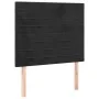 Box spring bed with mattress and LED black velvet 120x200 cm by , Beds and slatted bases - Ref: Foro24-3136175, Price: 402,70...