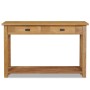 Solid teak wood console table 120x30x80 cm by vidaXL, Side tables - Ref: Foro24-244482, Price: 301,87 €, Discount: %