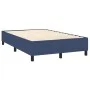 Box spring bed with blue fabric mattress 120x200 cm by , Beds and slatted bases - Ref: Foro24-3136667, Price: 465,95 €, Disco...