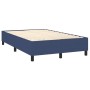 Boxspringbett mit blauer Stoffmatratze 120x200 cm von , Betten und Lattenroste - Ref: Foro24-3136667, Preis: 473,55 €, Rabatt: %