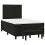 Boxspringbett mit schwarzer Samtmatratze 120x200 cm von , Betten und Lattenroste - Ref: Foro24-3137895, Preis: 428,24 €, Raba...