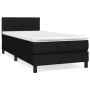 Box spring bed with black fabric mattress 80x200 cm by , Beds and slatted bases - Ref: Foro24-3140011, Price: 267,22 €, Disco...
