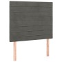 Boxspringbett mit dunkelgrauer Samtmatratze 100x200 cm von , Betten und Lattenroste - Ref: Foro24-3137888, Preis: 362,93 €, R...