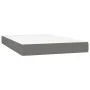 Box spring bed with dark gray fabric mattress 120x200 cm by , Beds and slatted bases - Ref: Foro24-3142402, Price: 395,04 €, ...