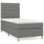 Boxspringbett mit dunkelgrauer Stoffmatratze 90x200 cm von , Betten und Lattenroste - Ref: Foro24-3142386, Preis: 358,77 €, R...