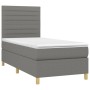 Boxspringbett mit dunkelgrauer Stoffmatratze 90x200 cm von , Betten und Lattenroste - Ref: Foro24-3142386, Preis: 358,77 €, R...