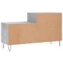Mueble zapatero madera contrachapada gris hormigón 102x36x60 cm de , Zapateros y organizadores de calzado - Ref: Foro24-83139...