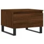 Mesa de centro madera de ingeniería marrón roble 50x46x35 cm de , Mesas de centro - Ref: Foro24-830890, Precio: 42,63 €, Desc...