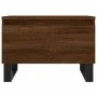 Mesa de centro madera de ingeniería marrón roble 50x46x35 cm de , Mesas de centro - Ref: Foro24-830890, Precio: 42,63 €, Desc...