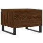 Mesa de centro madera de ingeniería marrón roble 50x46x35 cm de , Mesas de centro - Ref: Foro24-830890, Precio: 42,63 €, Desc...