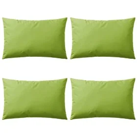 Cojines para exteriores 60x40 cm verde manzana 4 unidades de vidaXL, Cojines - Ref: Foro24-132293, Precio: 71,64 €, Descuento: %