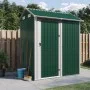 Grüner Gartenschuppen aus verzinktem Stahl, 192 x 152,5 x 237 cm von , Schuppen - Ref: Foro24-364529, Preis: 266,05 €, Rabatt: %