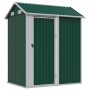Grüner Gartenschuppen aus verzinktem Stahl, 192 x 152,5 x 237 cm von , Schuppen - Ref: Foro24-364529, Preis: 288,10 €, Rabatt: %