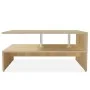 White engineered wood coffee table 90x59x42 cm by vidaXL, Coffee table - Ref: Foro24-244855, Price: 63,09 €, Discount: %