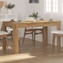 Mesa de comedor madera ingeniería roble artisan 140x74,5x76 cm
