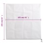 Plant cover with zipper 2 pcs 70 g/m² 1.55x1.55 m by , Gardening accessories - Ref: Foro24-364867, Price: 23,41 €, Discount: %