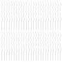 Spiral plant support 50 units 110cm galvanized steel by vidaXL, Trellises and plant supports - Ref: Foro24-142416, Price: 47,...
