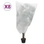 Plant covers with cord 8 pcs 70 g/m² 0.8x1 m by , Gardening accessories - Ref: Foro24-3203516, Price: 21,01 €, Discount: %