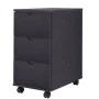 Black drawer unit 33x45x60 cm by vidaXL, Lockers and storage cabinets - Ref: Foro24-245726, Price: 104,58 €, Discount: %