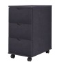 Schwarze Schubladenmöbel 33x45x60 cm von vidaXL, Schließfächer und Lagerschränke - Ref: Foro24-245726, Preis: 106,65 €, Rabat...