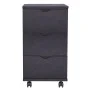 Black drawer unit 33x45x60 cm by vidaXL, Lockers and storage cabinets - Ref: Foro24-245726, Price: 104,58 €, Discount: %