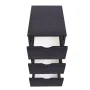 Black drawer unit 33x45x60 cm by vidaXL, Lockers and storage cabinets - Ref: Foro24-245726, Price: 104,58 €, Discount: %