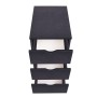 Mueble de cajones negro 33x45x60 cm de vidaXL, Taquillas y armarios de almacenamiento - Ref: Foro24-245726, Precio: 106,54 €,...