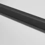 Slim black glass and aluminum interior door 93x201.5 cm by , Doors for the home - Ref: Foro24-155121, Price: 205,00 €, Discou...