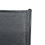 Juego de comedor de jardín 5 piezas de acero negro de vidaXL, Conjuntos de jardín - Ref: Foro24-43318, Precio: 194,97 €