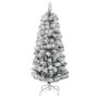 Árbol de Navidad artificial con bisagras 150 LED y nieve 150 cm