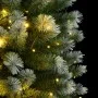 Artificial Christmas tree with hinges 300 LED and snow 240 cm by , Christmas trees - Ref: Foro24-3210335, Price: 256,99 €, Di...