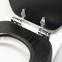 Tiger Soft Close Toilet Seat Blackwash Black MDF 252030746 by Tiger, Toilet and bidet seats - Ref: Foro24-418328, Price: 53,2...