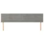 Headboards 2 units of light gray velvet 100x5x78/88 cm by , Headboards and footboards - Ref: Foro24-346194, Price: 48,46 €, D...