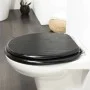 Tiger Soft Close Toilet Seat Blackwash Black MDF 252030746 by Tiger, Toilet and bidet seats - Ref: Foro24-418328, Price: 53,2...