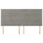 Headboards 4 units of light gray velvet 100x5x78/88 cm by , Headboards and footboards - Ref: Foro24-3116538, Price: 90,28 €, ...