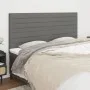 Headboards 4 units of dark gray fabric 100x5x78/88 cm by , Headboards and footboards - Ref: Foro24-3116495, Price: 112,43 €, ...
