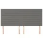 Headboards 4 units of dark gray fabric 100x5x78/88 cm by , Headboards and footboards - Ref: Foro24-3116495, Price: 112,43 €, ...