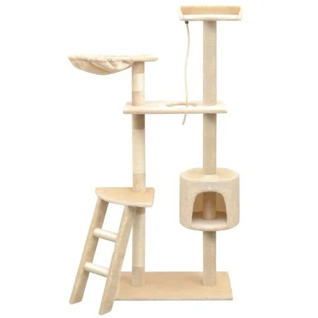 Cat scratching post with sisal scratching post 150 cm beige by vidaXL, Cat furniture - Ref: Foro24-170487, Price: 75,61 €, Di...