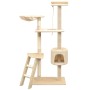 Katzenkratzbaum mit Sisal-Kratzstamm 150 cm beige von vidaXL, Katzenmöbel - Ref: Foro24-170487, Preis: 76,56 €, Rabatt: %