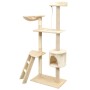 Katzenkratzbaum mit Sisal-Kratzstamm 150 cm beige von vidaXL, Katzenmöbel - Ref: Foro24-170487, Preis: 76,56 €, Rabatt: %